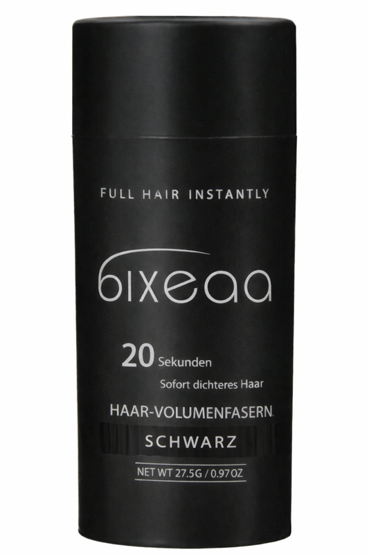 BIXEAA Haarfaser Pulver Sofort dichteres Haar