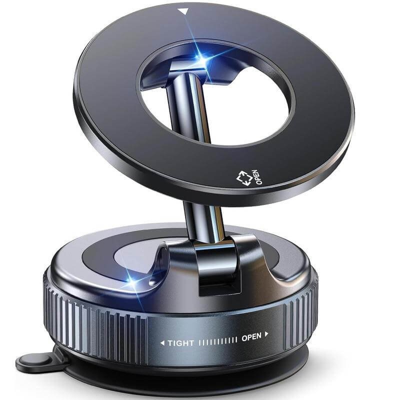 Model 2025 Magnet-Halterung mit Vakuum – bombenfest & rückstandsfrei entfernbar