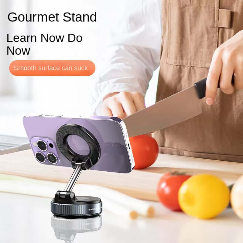 Model 2025 Magnet-Halterung mit Vakuum – bombenfest & rückstandsfrei entfernbar