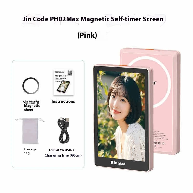 MagSafe Selfie Display – Kingma Ph02Max unsichtbarer Selfie-Helfer