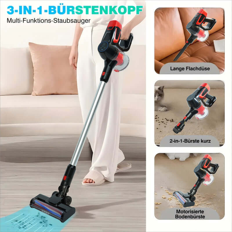 Kabelloser Power-Staubsauger Magwell 301 B – Ultra-Leicht, Bürstenlos, für Sofa & Auto